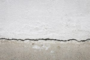 basement waterproofing. filling cracks. preventing mildew