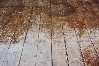 water damage on deck, mold and mildew on decks