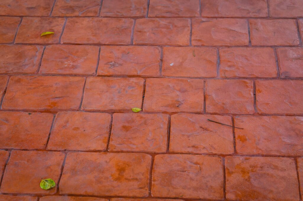 stamped concrete